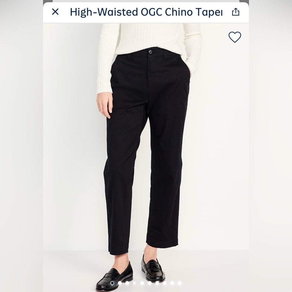 Black Chinos